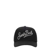 Baseball Cap SAINT BARTH COTTON -  00 Strass Nero